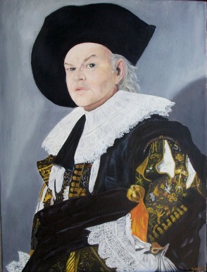 Portrait of the Artist ala Frans Hals