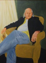 Self-Portrait in a Chair