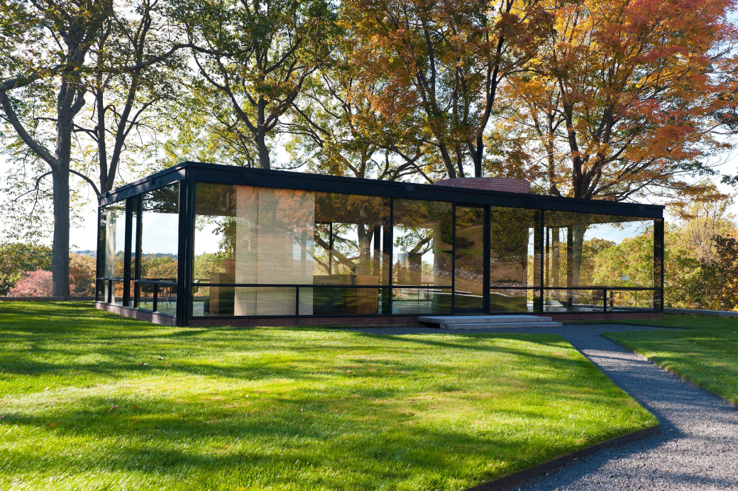 The Glass House, Philip Johnson, New Canaan, Connecticut, 1949.