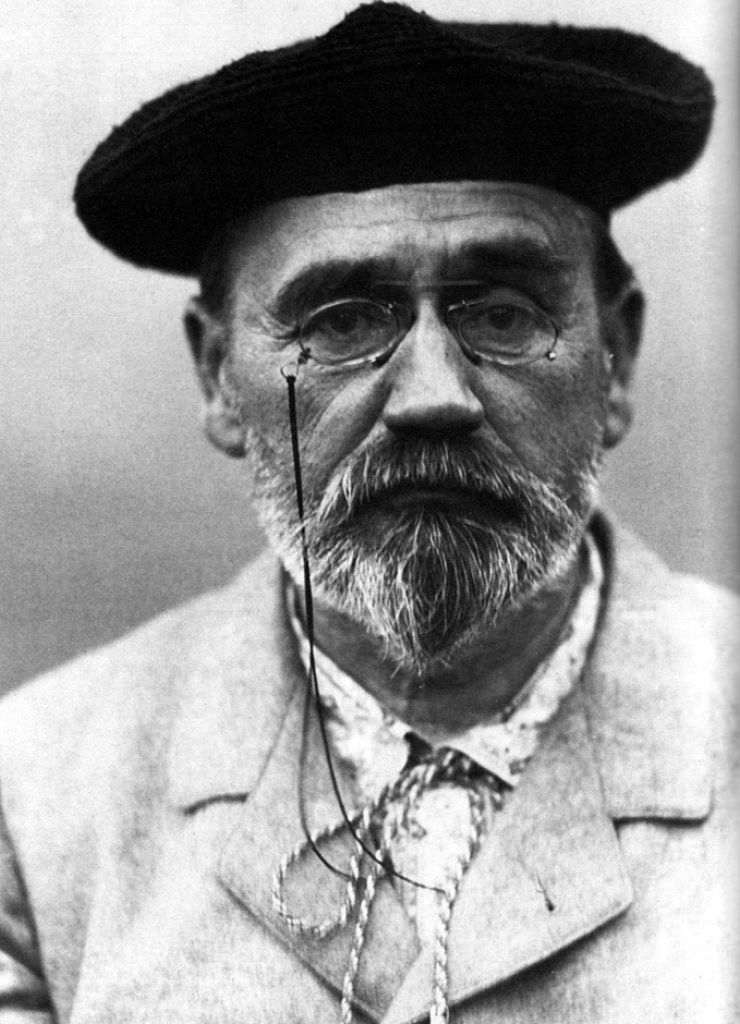 Emile Zola, Art Critic and Friend of Cezanne.