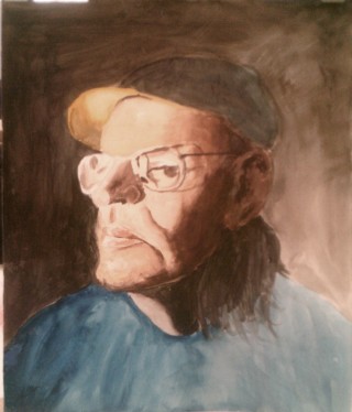 A Quick Portrait in Watercolor.
